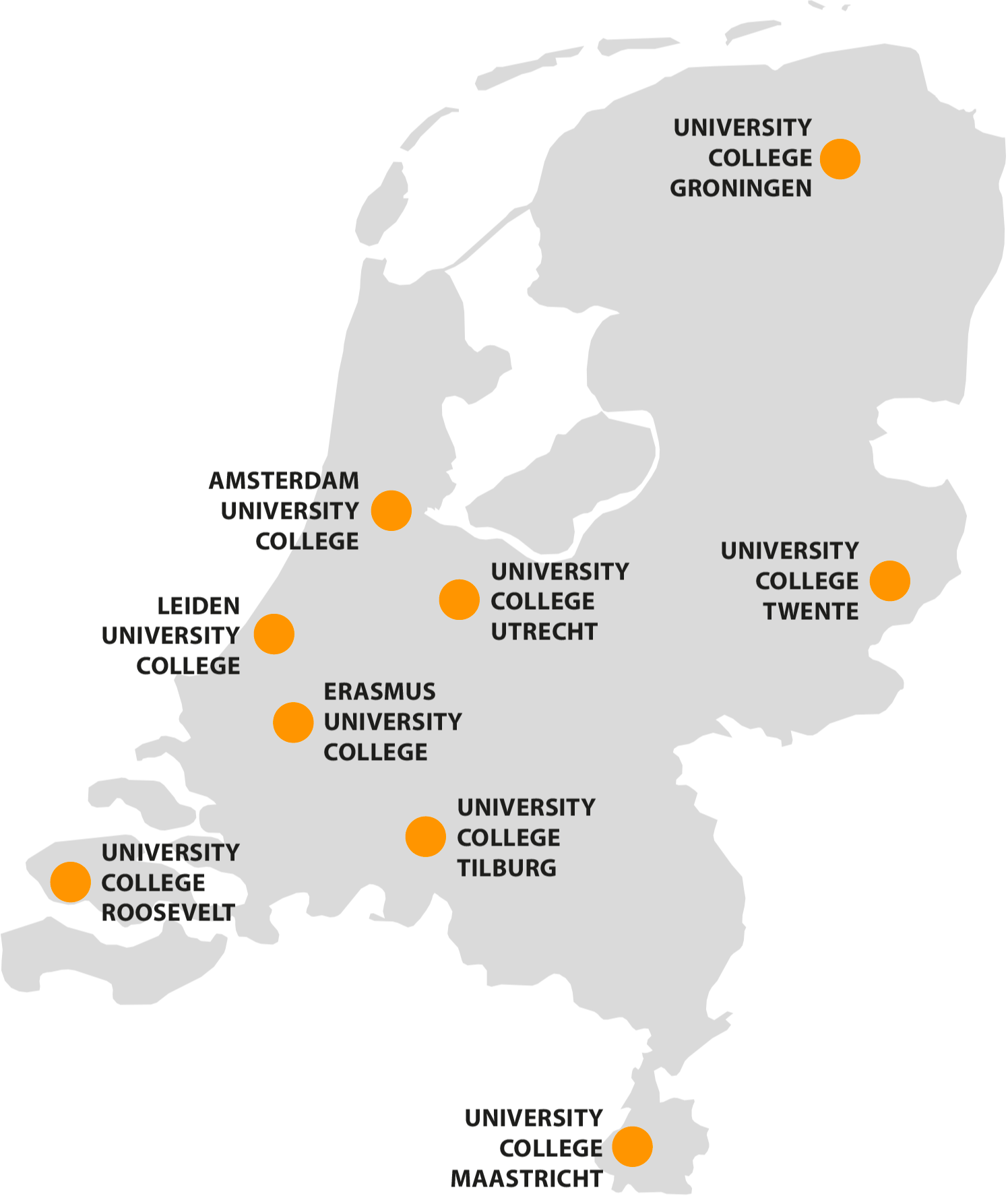 Discover the Colleges – University Colleges in the Netherlands